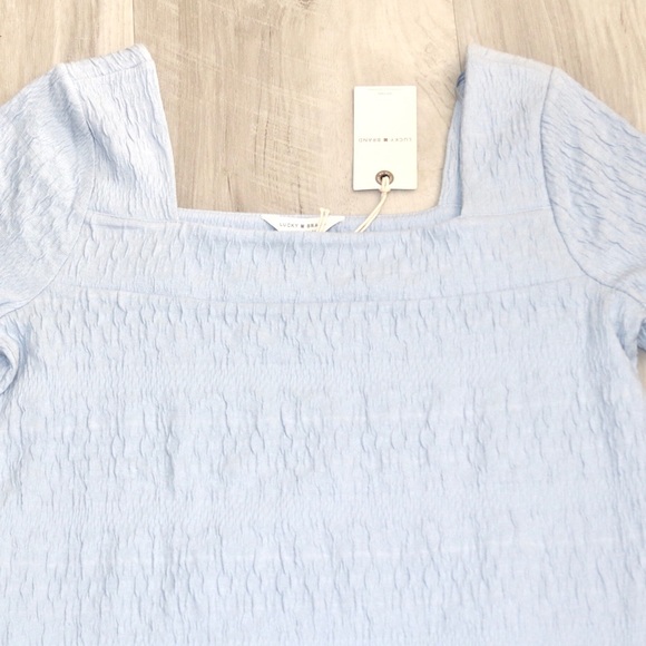 Lucky Brand Textured Blouse - Picture 3 of 6